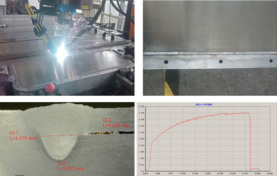 激光填絲熔焊，加速新能源汽車電池托盤制造